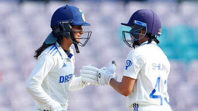 Shubha, Jemimah make it India's day in one-off women's Test against England