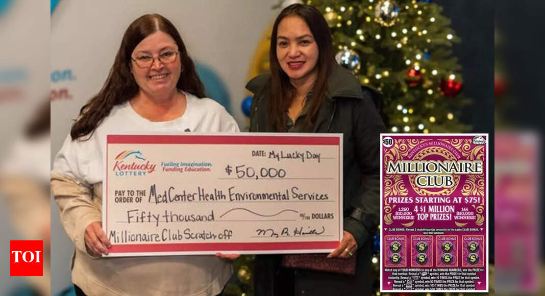 US Kentucky coworkers win USD 50K from scratchoff lottery tickets(02)