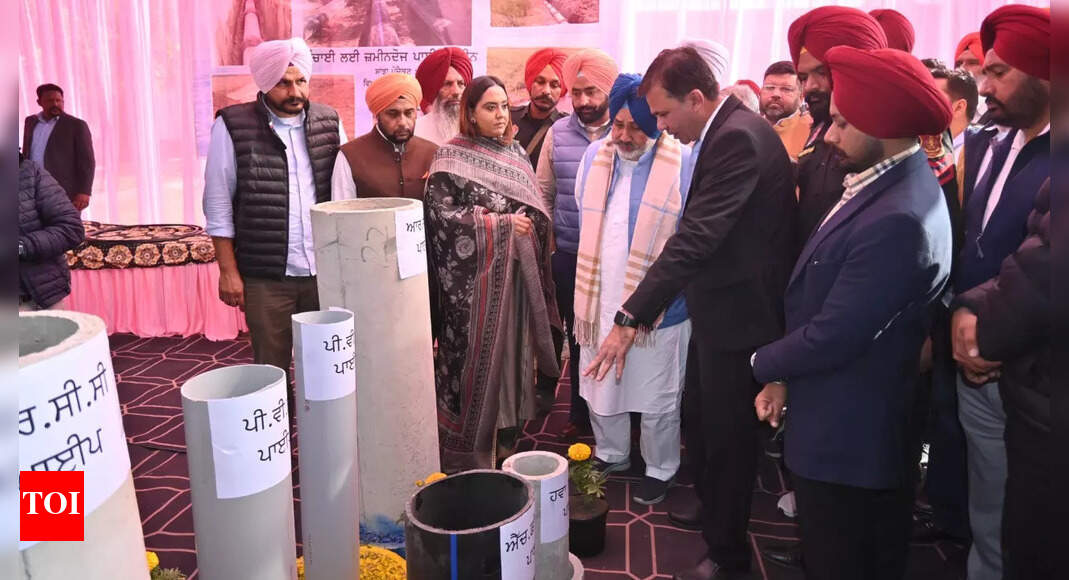 Punjab minister lays foundation stone of state's largest treated water