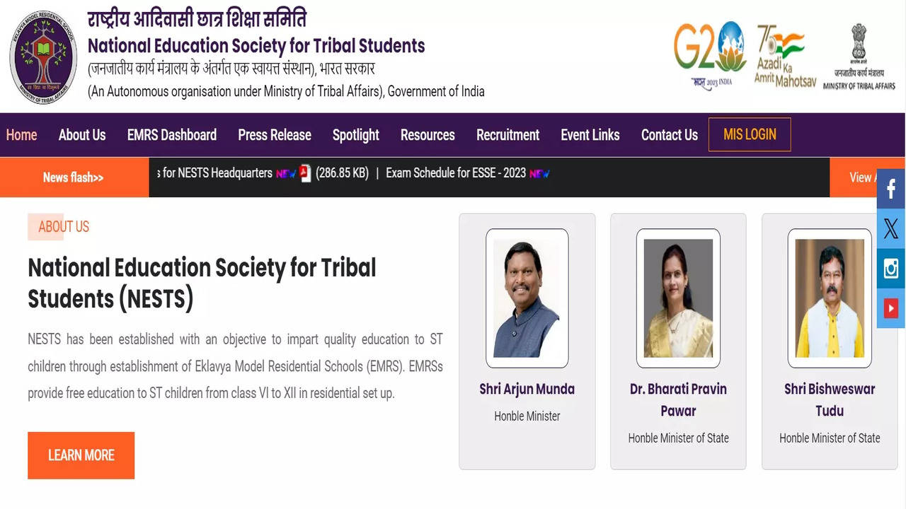 EMRS Admit Card 2023 expected soon: download at emrs.tribal.gov.in