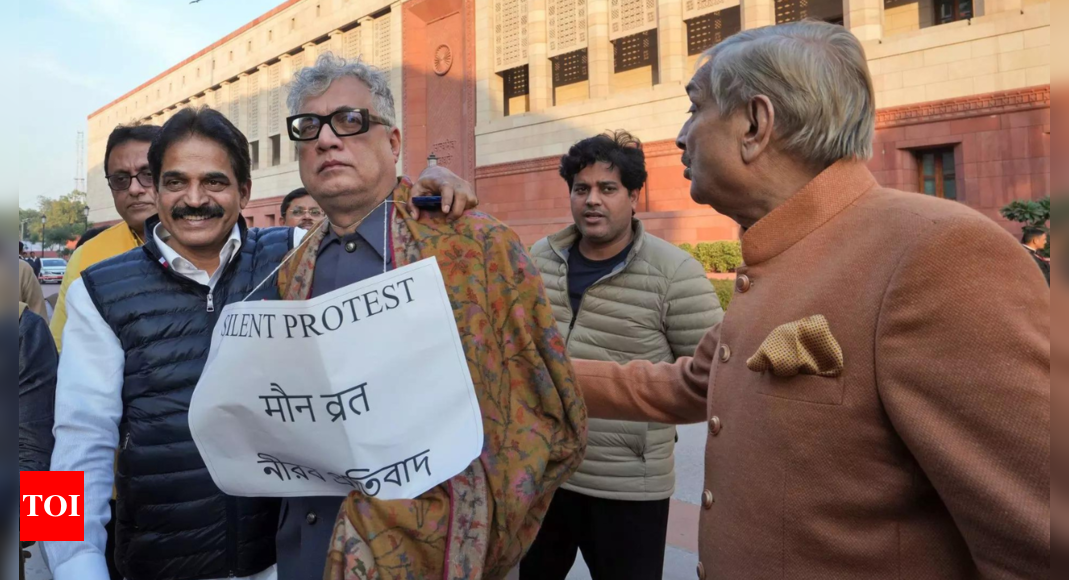 TMC MP Derek O'Brien Suspended Amidst Parliament Chaos; Holds Slient ...