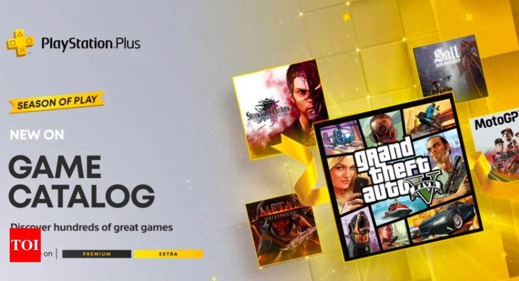 PlayStation Plus games for December announced: GTA V, Final Fantasy Origin,  MotoGP 23 and more - Times of India