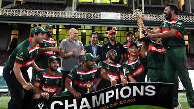 Bangladesh beat India in the inaugural SCG Multicultural Cup 2023