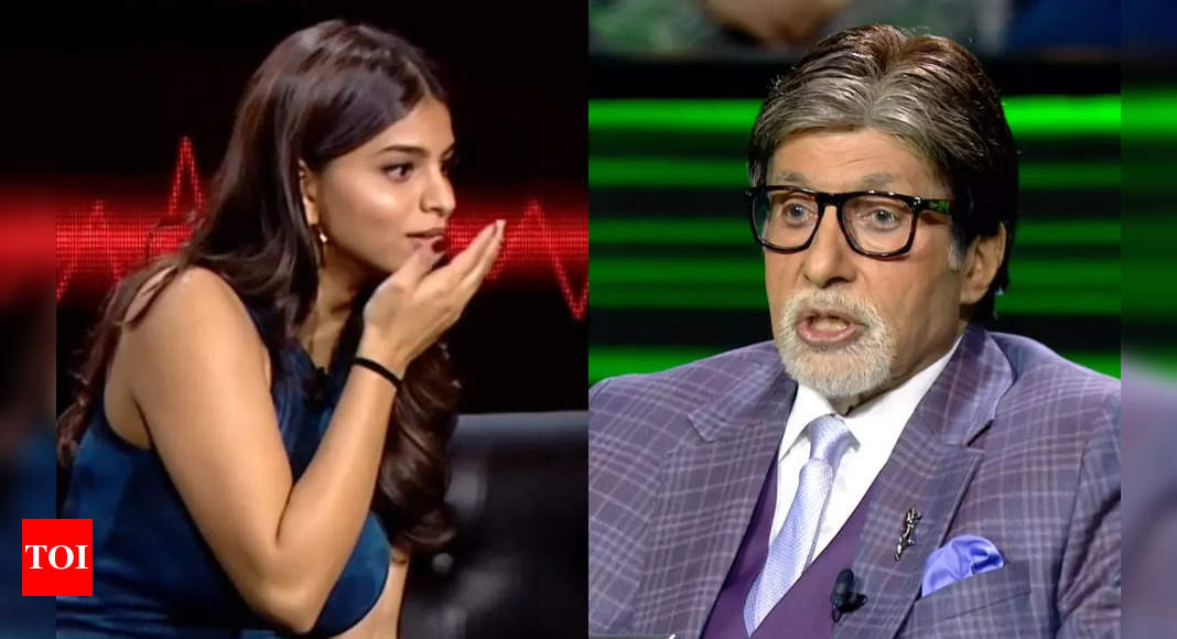 Kaun Banega Crorepati 15: Suhana Khan Gives Wrong Answer To A Question ...