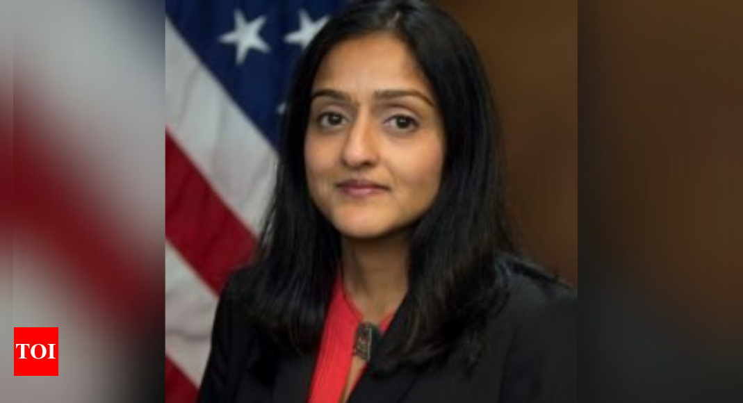 US Associate Attorney General Vanita Gupta To Step Down Times Of India   Photo 