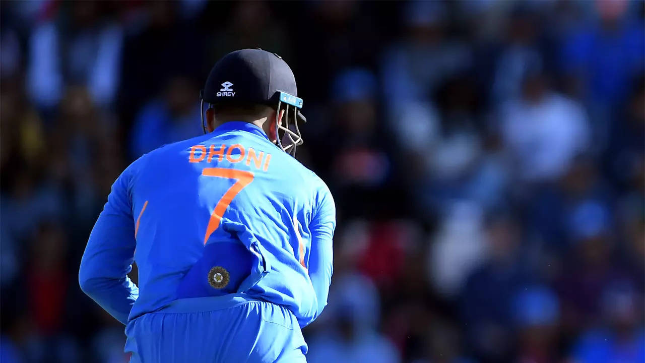 Indian jersey hot sale dhoni