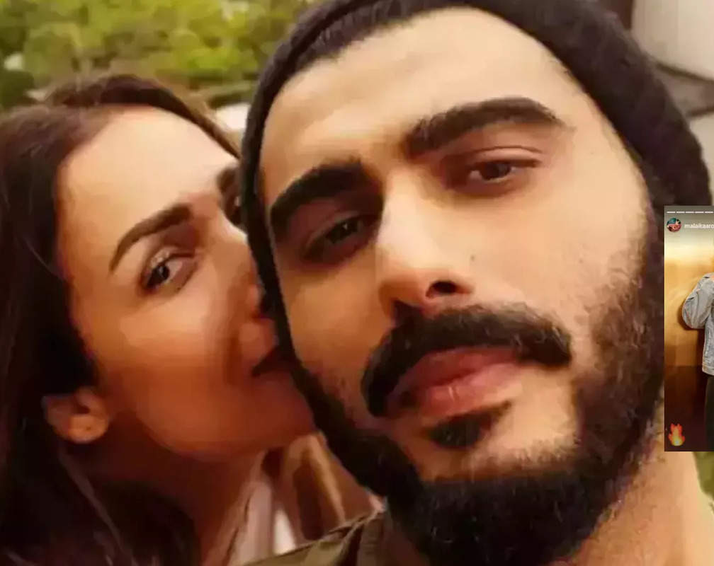 
Malaika Arora goes gaga over boyfriend Arjun Kapoor's photo in Instagram
