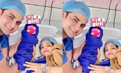 The Kapil Sharma Show fame Sugandha Mishra and husband Sanket Bhosale blessed with a baby girl, ecstatic dad posts a video with their li'l munchkin