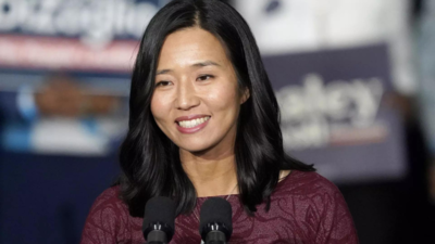 Boston mayor Michelle Wu defends her 'no-whites' party invitation