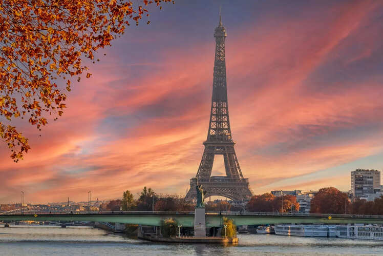 Eiffel Tower in Paris, France