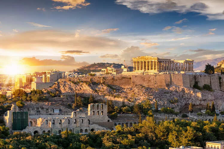 Acropolis in Athens, Greece