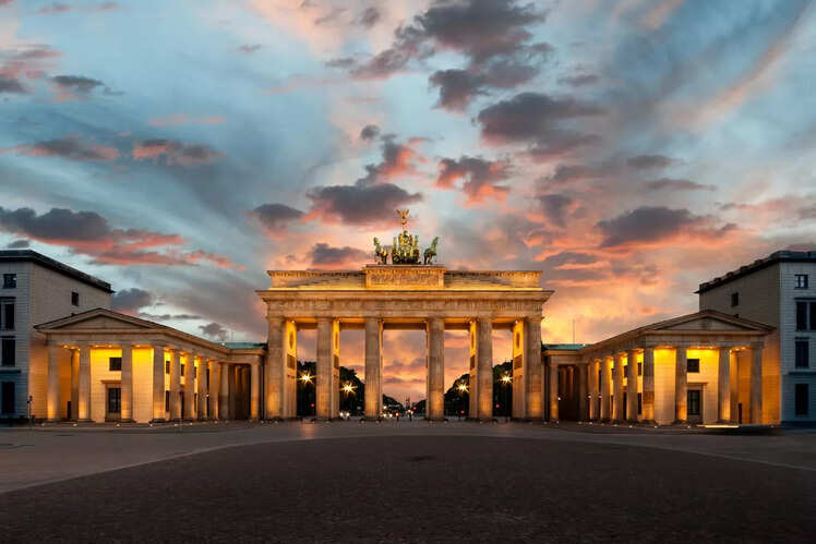 Brandenburg Gate in Berlin, Germany