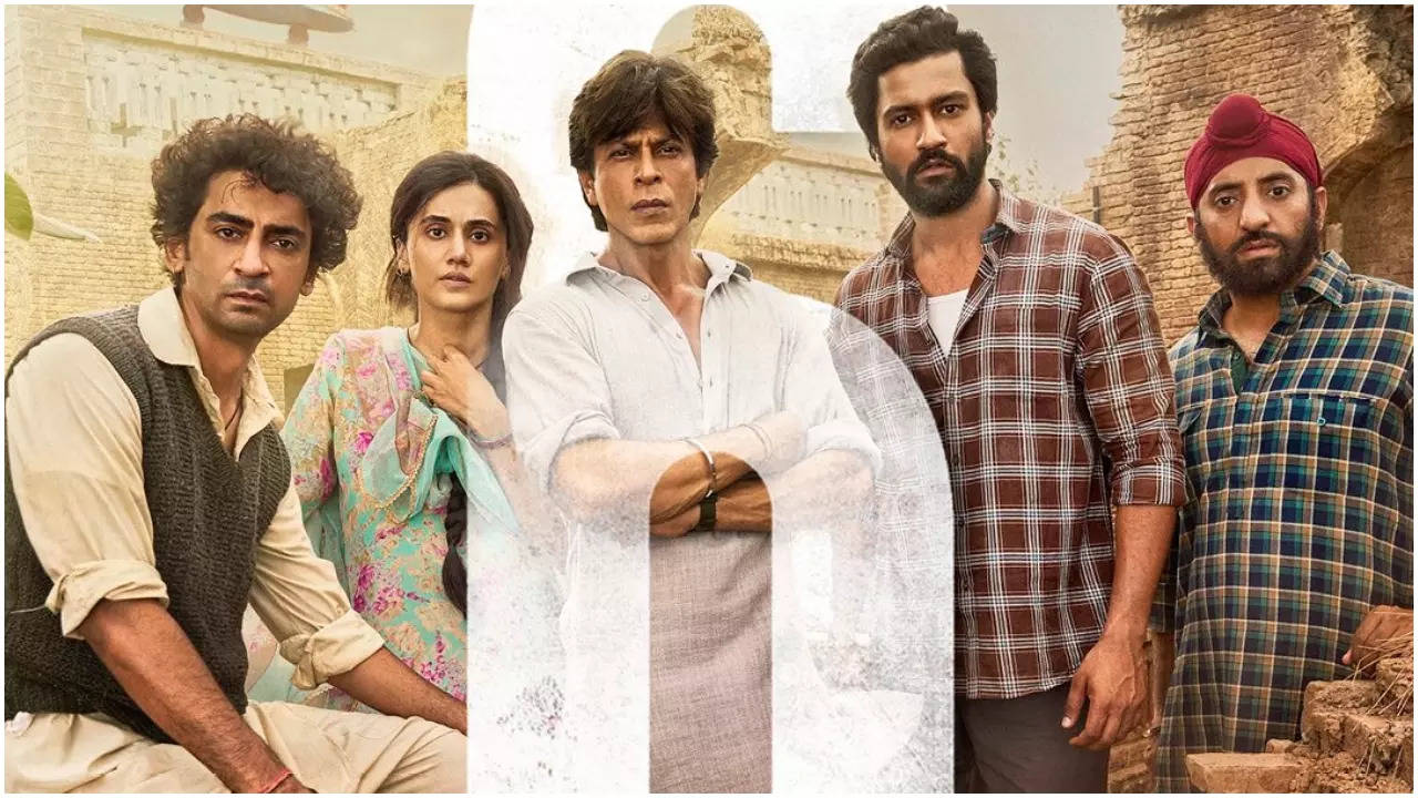 Dunki': Shah Rukh Khan drops new poster, ft. Taapsee Pannu, Vicky Kaushal  and team: see inside | Hindi Movie News - Times of India