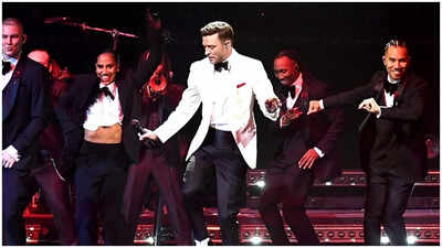 No disrespect": Justin Timberlake tells crowd before singing 'Cry Me a River'  | English Movie News - Times of India