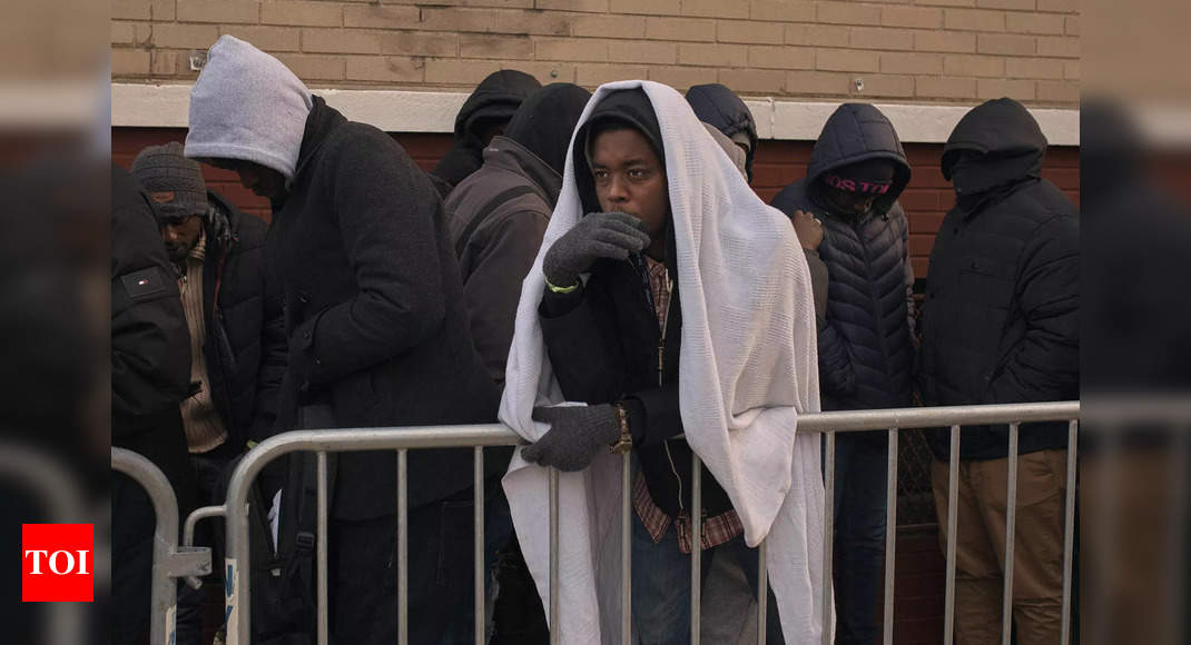 New York: No Room At The Inn? As Holidays Approach, Migrants Face ...