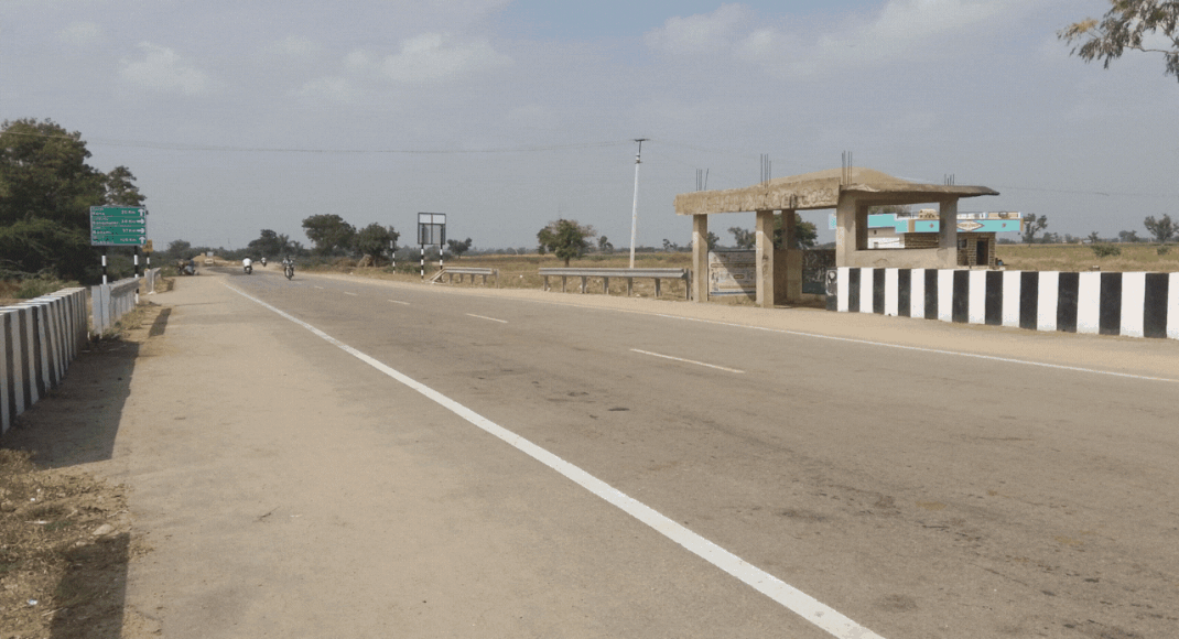 New National Highway left without bus bay | Bengaluru News - Times of India