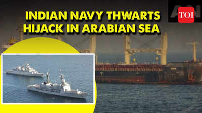 Breaking! Indian Navy responds swiftly to hijack, thwarts hijack of Malta-Flagged Vessel MV in Arabian Sea
