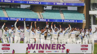 Women's Test: India hammer England by record margin for massive win