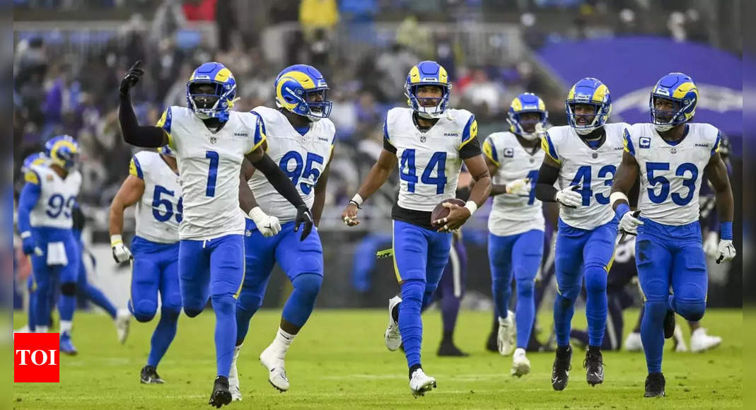 Los Angeles Rams look to extend streak against Washington Commanders, eyeing playoff spot | NFL News – Times of India
