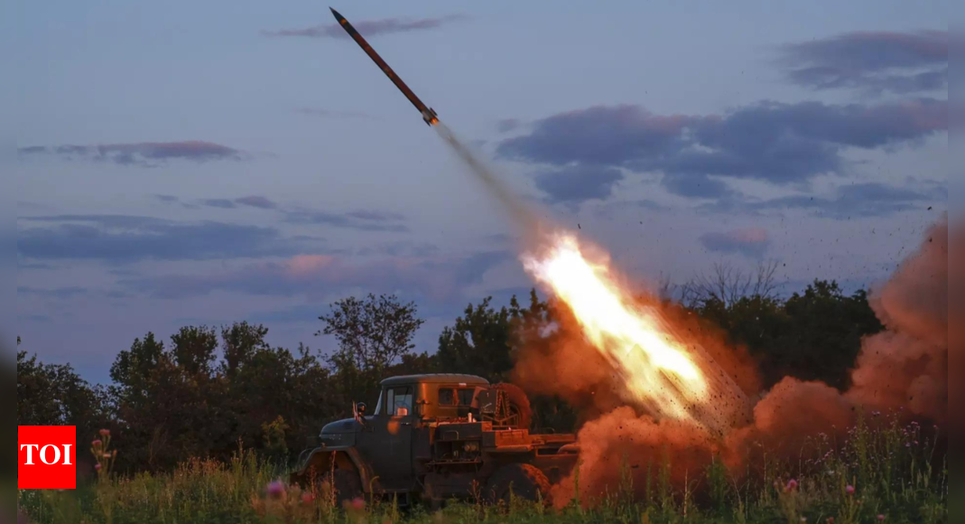 Ukraine says shot down 30 drones in new attack - Times of India