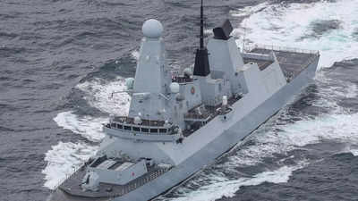 UK Navy warship destroys suspected drone 'targeting merchant shipping ...