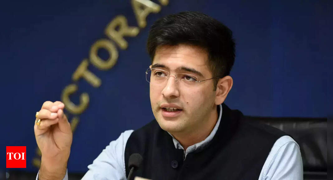 AAP appoints Raghav Chadha party leader in Rajya Sabha | India News - Times of India