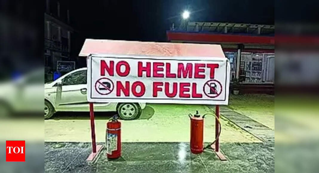 No Helmet ‘No Helmet, No Fuel’ Rule in Jorhat to Curb Fatalities