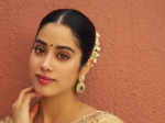 Janhvi Kapoor redefines modern wedding guest style in black saree, see pictures