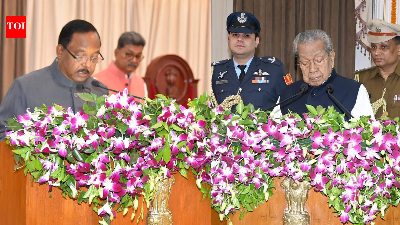 Netam: Chhattisgarh: Ramvichar Netam sworn in as Pro-tem speaker ...