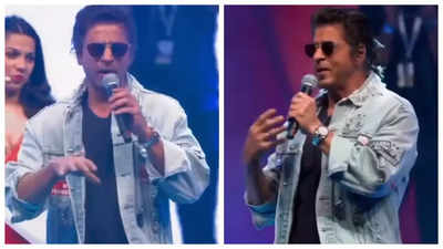 Shah Rukh Khan drops details of 'Dunki' plot while promoting film in Dubai - WATCH