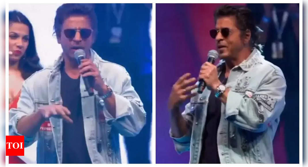 Shah Rukh Khan drops details of ‘Dunki’ plot while promoting film in Dubai – WATCH | Hindi Movie News