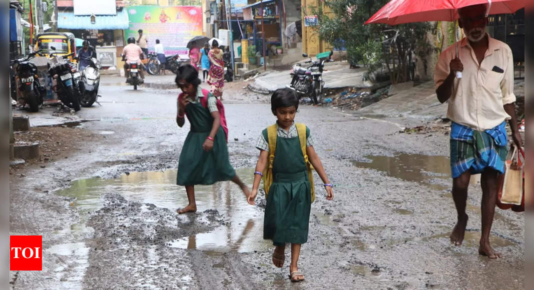 Tamil Nadu Braces for Heavy Rains: Schools Closed, Anna University Exams Deferred