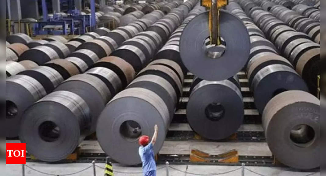 Steel unions protest against alleged MoU with Jindal company – Times of India