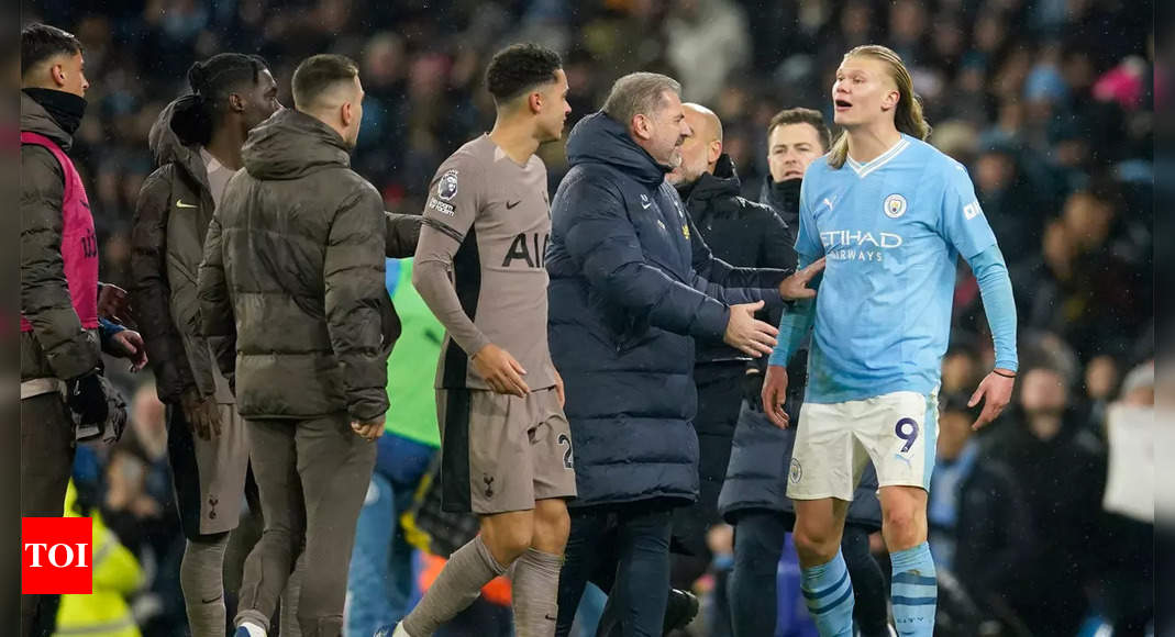 Man City Fined Over Chaotic Scenes In Spurs Match | Football News ...