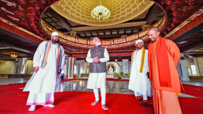 India rebuilding symbols of its faith & culture: PM Modi