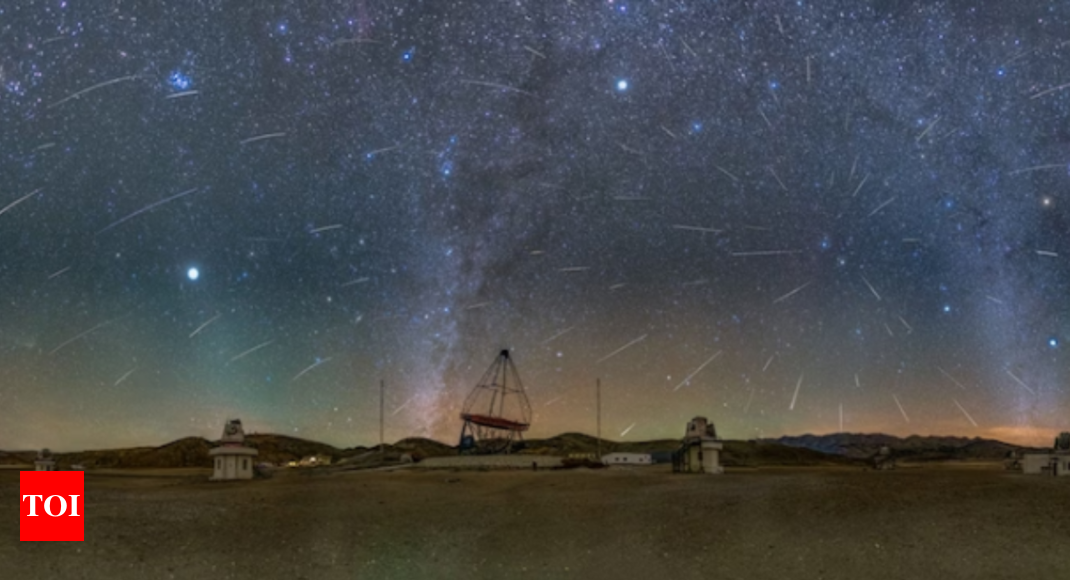 Geminid meteor shower witnessed from India's dark sky reserve See pic