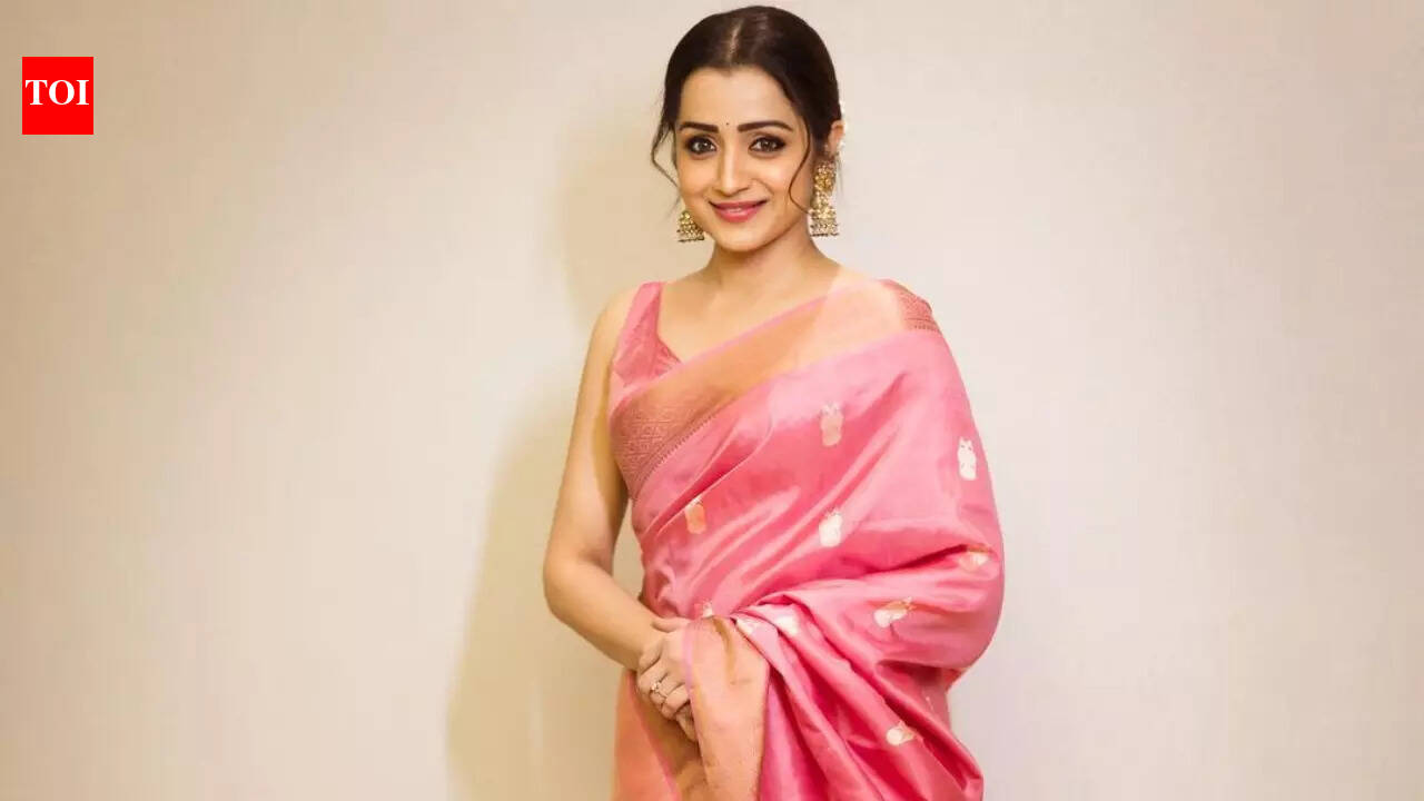 Trisha back in Chennai after 'Vidaamuyarchi' shooting in Azerbaijan ...