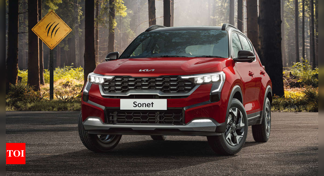 Kia Sonet facelift bookings to open tomorrow: Booking amount, expected price, features, specifications and more