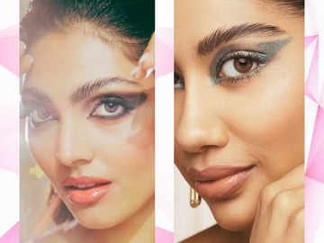Divita Rai and Ritika Khatnani enhance their eye aesthetics by staying in trend with Kay Beauty