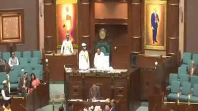Congress slams BJP as Ambedkar's portrait replaces Jawaharlal Nehru's in MP assembly