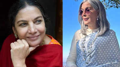Shabana Azmi appreciates Zeenat Aman for her down-to-earth attitude; says, the diva continues not to play the star