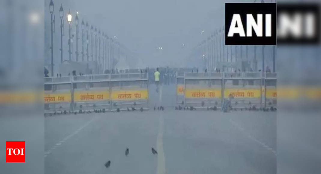 Cold Wave Cold Wave Grips Delhi People Witness Thin Layer Of Fog Delhi News Times Of India