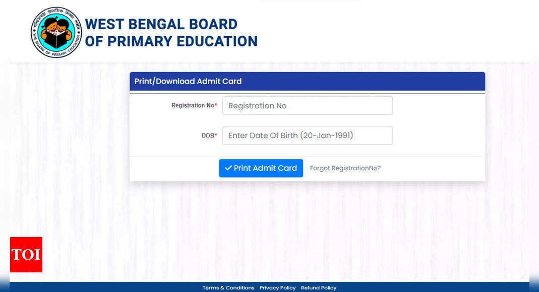 WB TET Admit Card 2023 Released at wbbpeonline.com; Direct Link