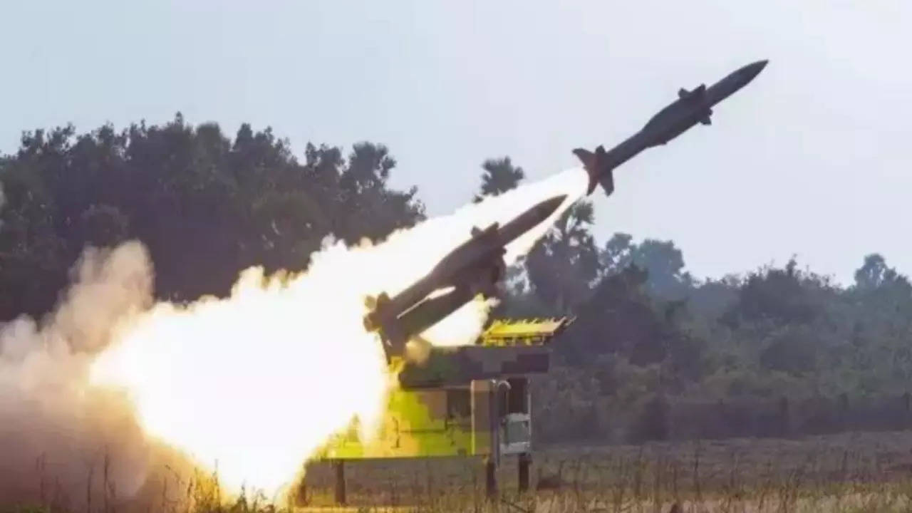 Boost for defence exports! India to export Akash air defence system to Armenia in Rs 6,000 crore deal - Times of India