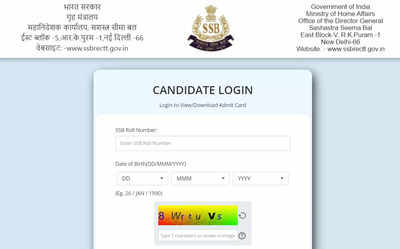 SSB Admit Card 2023 Released At Ssbrectt.gov.in; Download SI, ASI ...