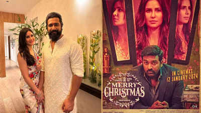 Vicky Kaushal REACTS to trailer of wife Katrina Kaif's film, 'Merry Christmas' with Vijay Sethupathi - See post