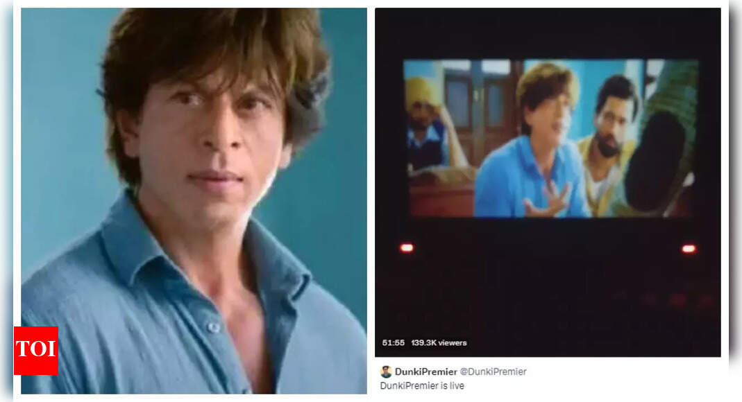 Twitter user Live Streams 50 minutes of ‘Dunki’ movie; Shah Rukh Khan’s fans blame Salman Khan’s fans