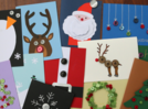 Merry Christmas Greeting Card: How to make Christmas card at home