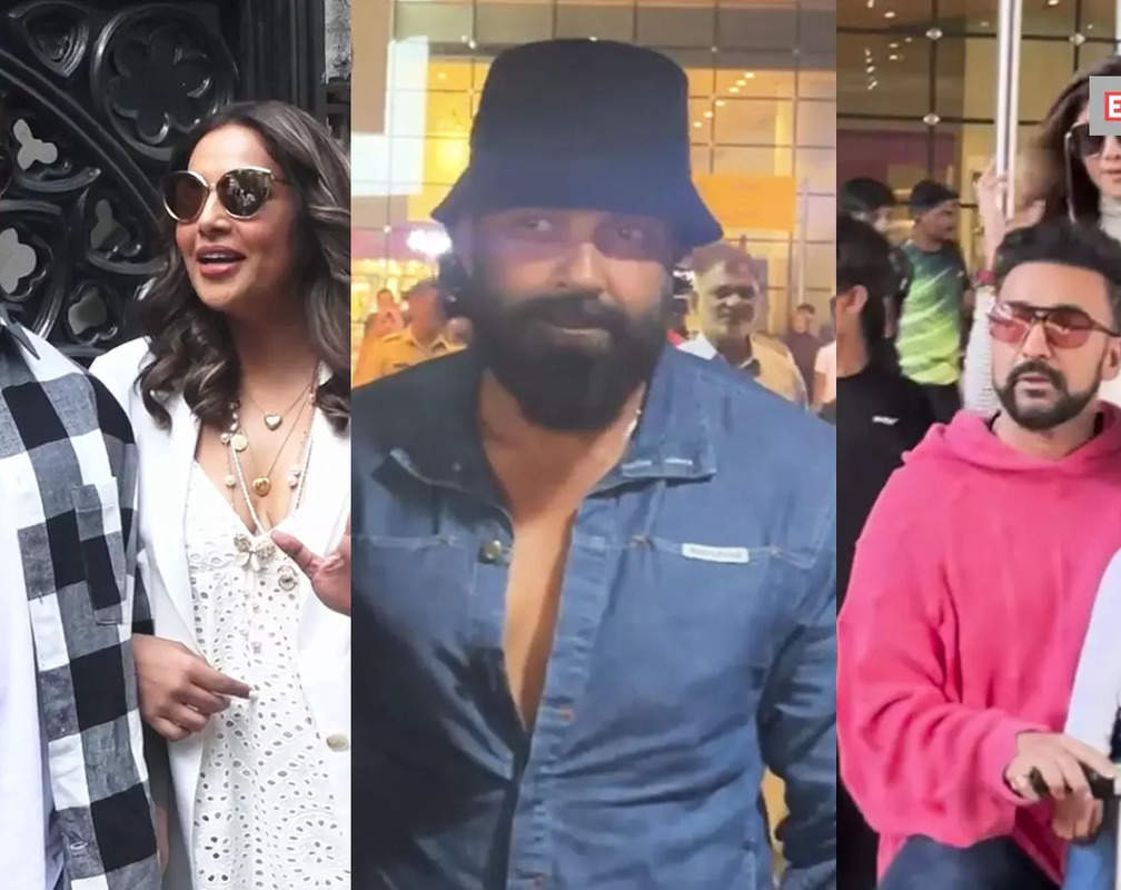 
#CelebrityEvenings: From Bipasha Basu to Shilpa Shetty, Bollywood celebs spotted in Mumbai

