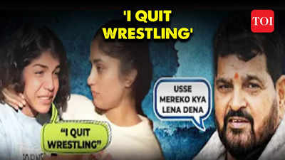 I Quit Wrestling: Sakshee Malikkh breaks down as Brij Bhushan’s aide becomes new WFI Chief